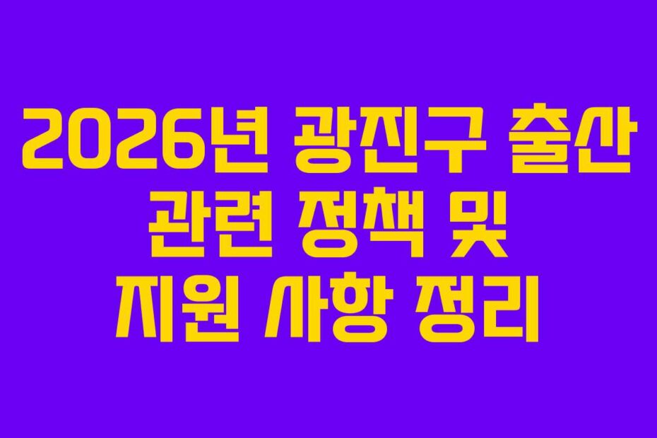 2026년-광진구-출산-관련-정책-및-지원-사항-정리