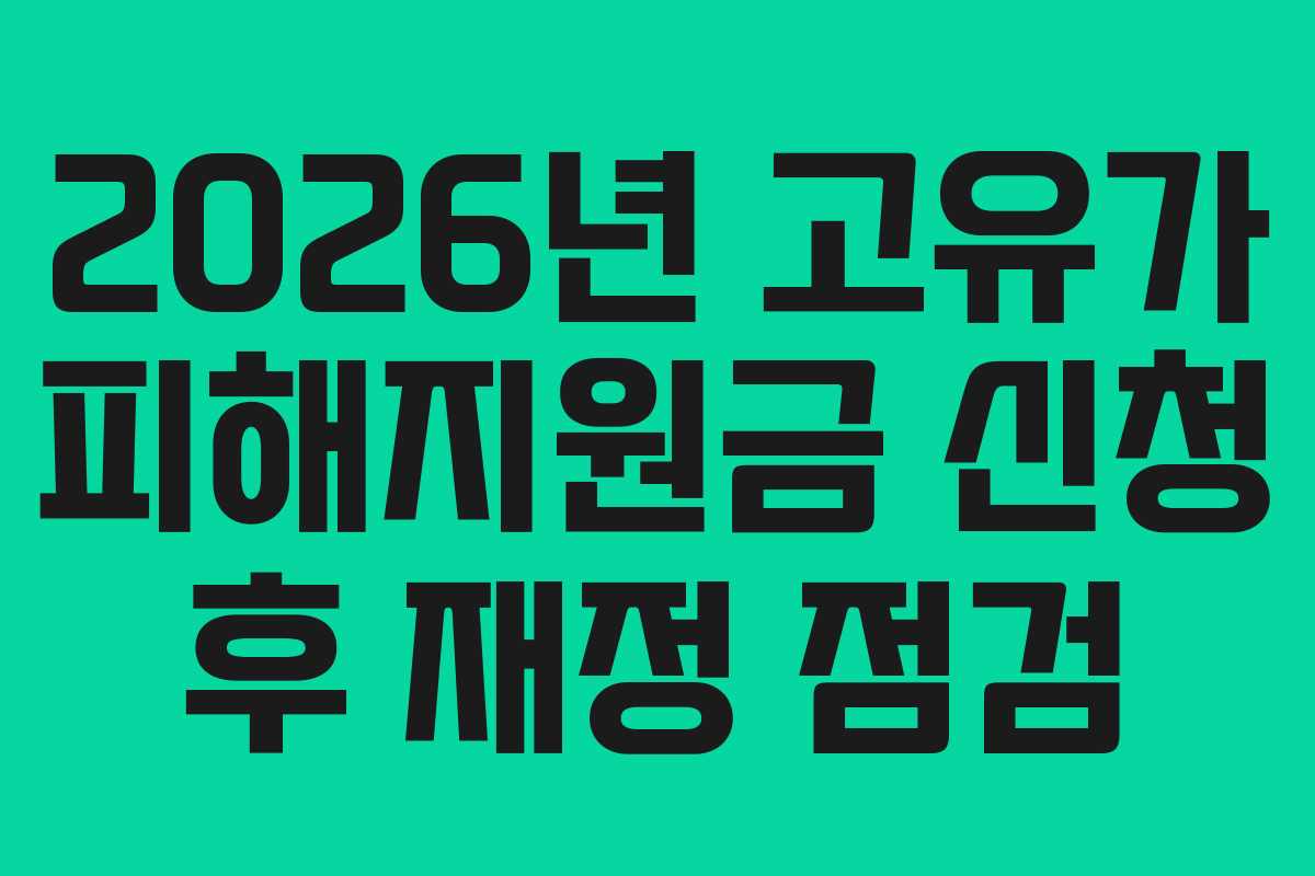 2026년-고유가-피해지원금-신청-후-재정-점검