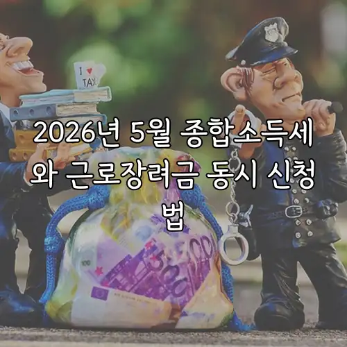 2026년 5월 종합소득세와 근로장려금 동시 신청법