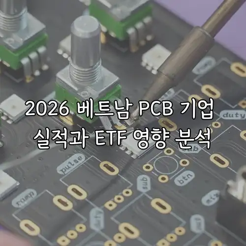 2026 베트남 PCB 기업 실적과 ETF 영향 분석