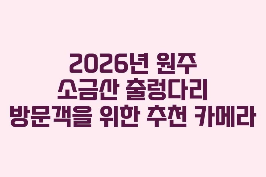 2026년-원주-소금산-출렁다리-방문객을-위한-추천-카메라